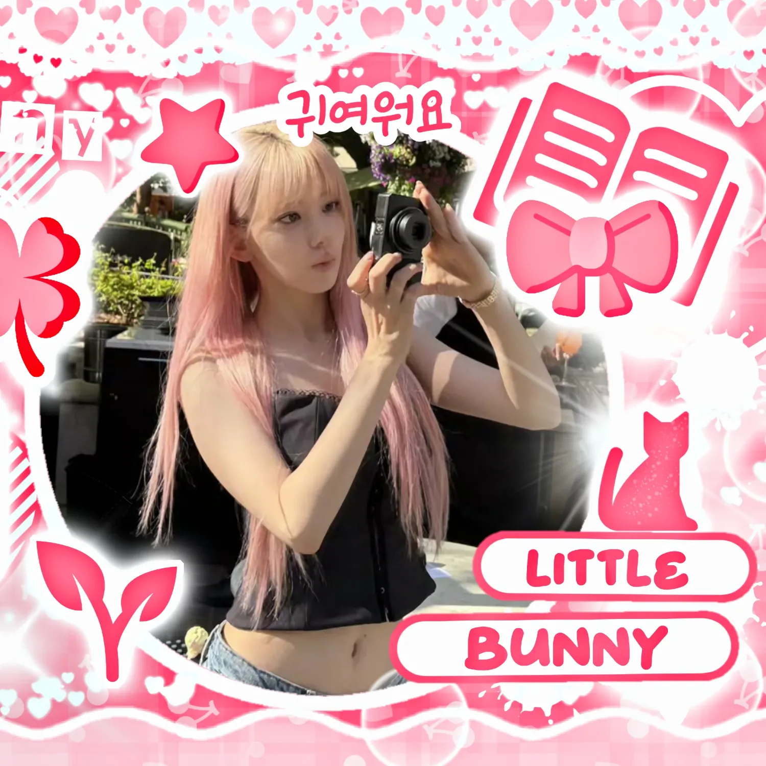 Behind-the-scenes cut of Sakura (LE SSERAFIM)