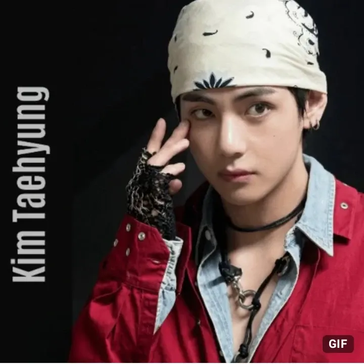 A moment captured by V (BTS)'s fan