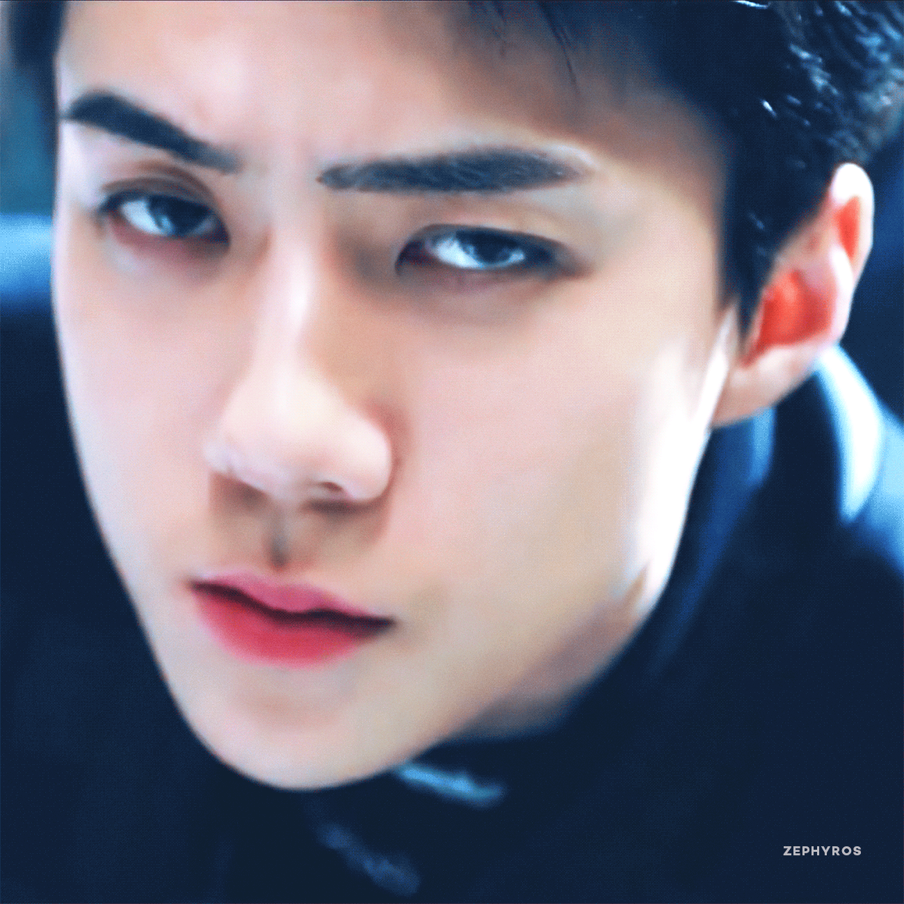 Behind-the-scenes cut of Sehun (EXO)