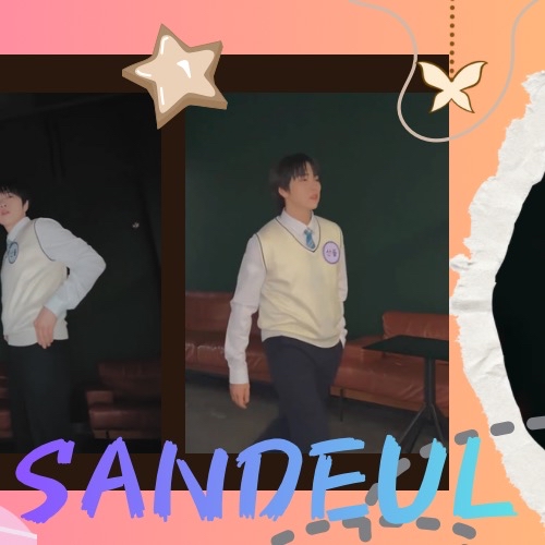 A moment captured by Sandeul (B1A4)'s fan