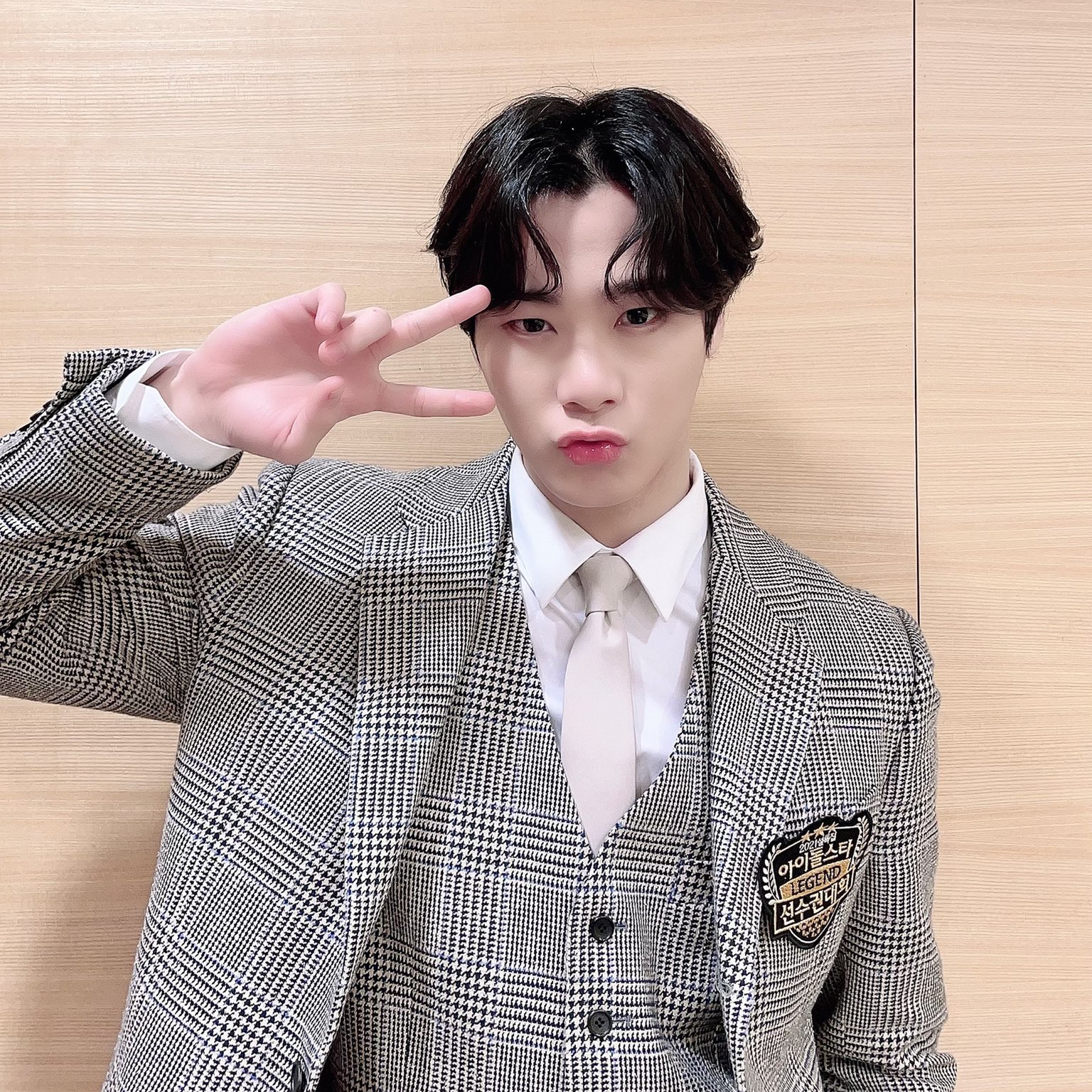 A moment captured by Moonbin (ASTRO)'s fan