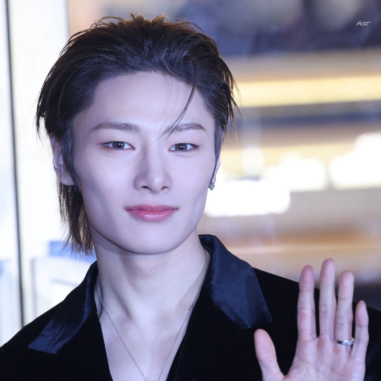 A moment captured by I.N (Stray Kids)'s fan