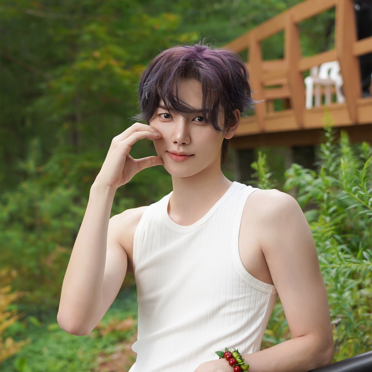 Recent activity shot of Minhee (CRAVITY)