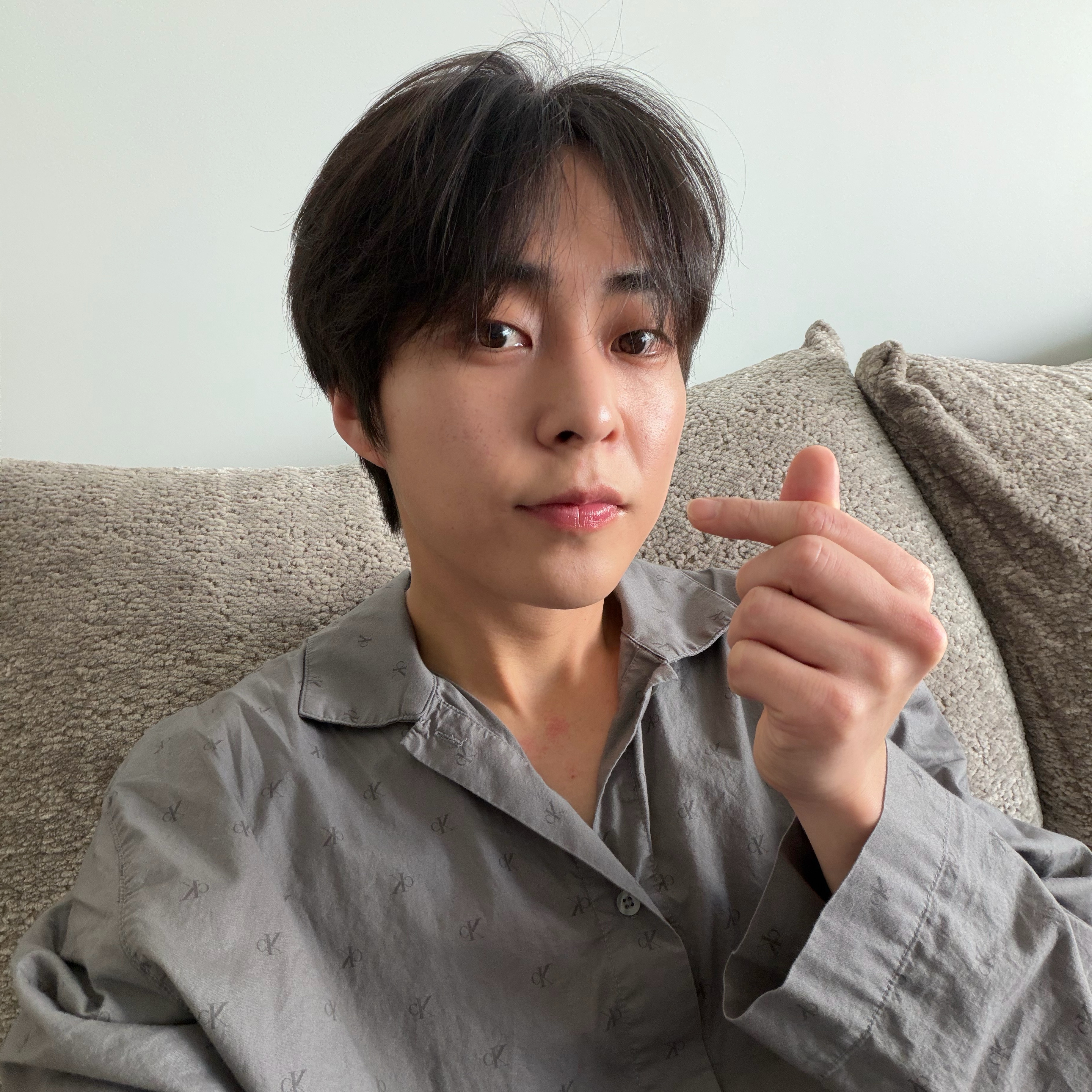 A moment captured by Xiumin (EXO)'s fan