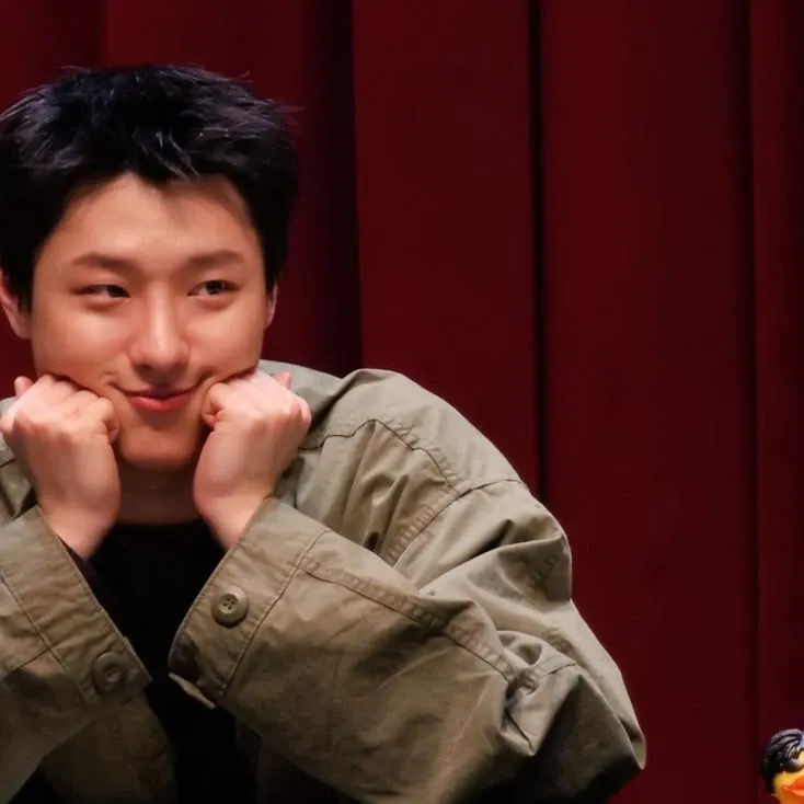 A moment captured by WOODZ's fan