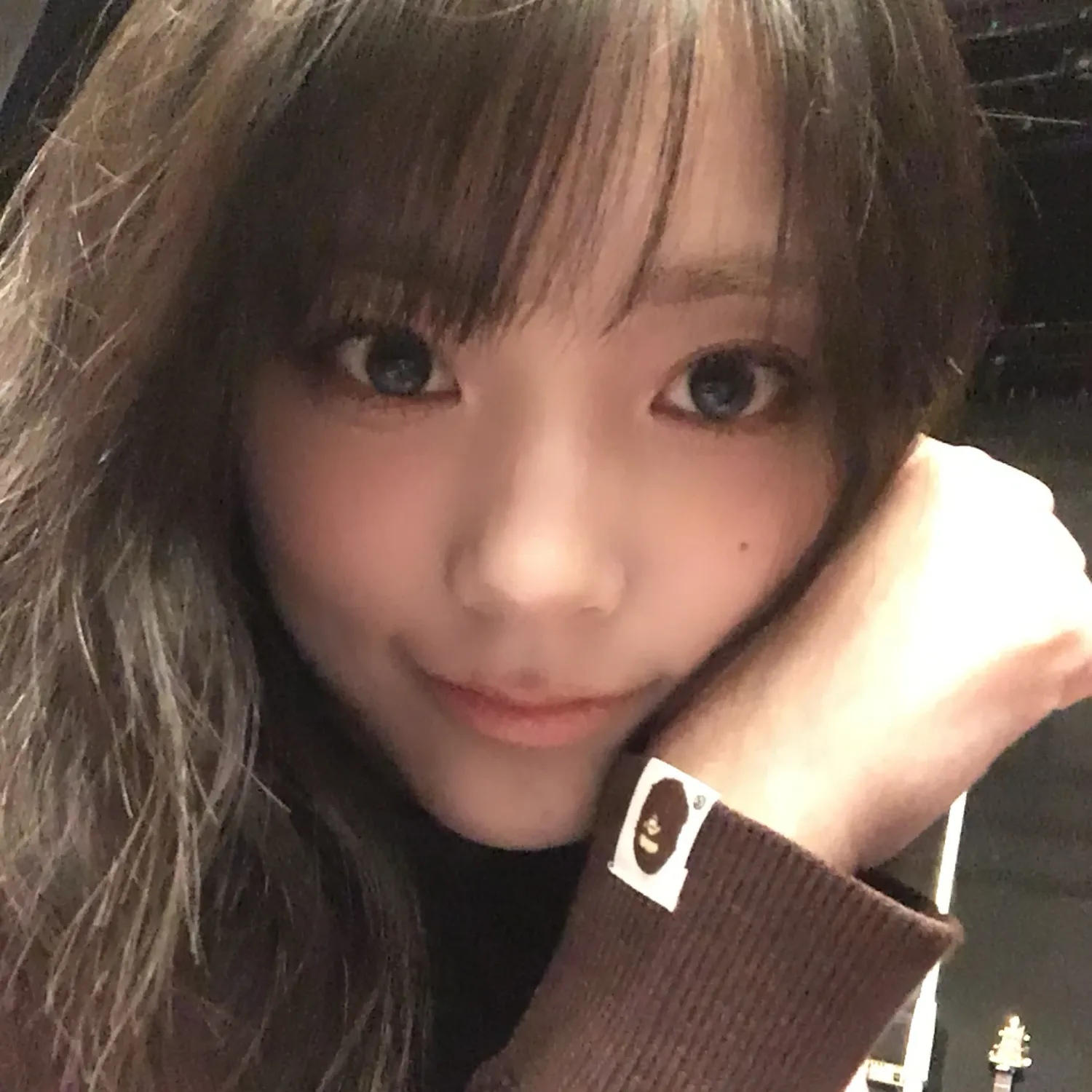 Recent activity shot of Siyeon (QWER)