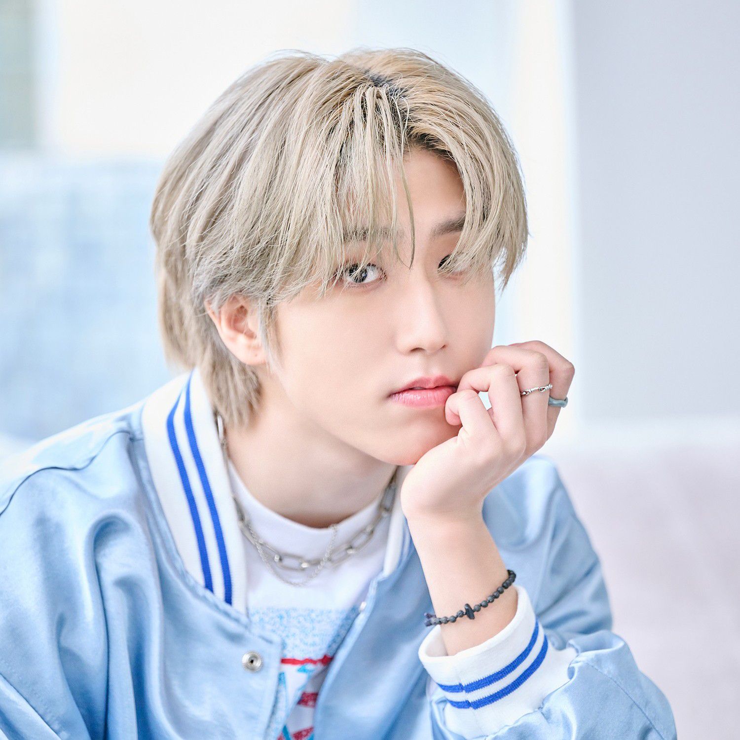 Recent activity shot of HAN (Stray Kids)