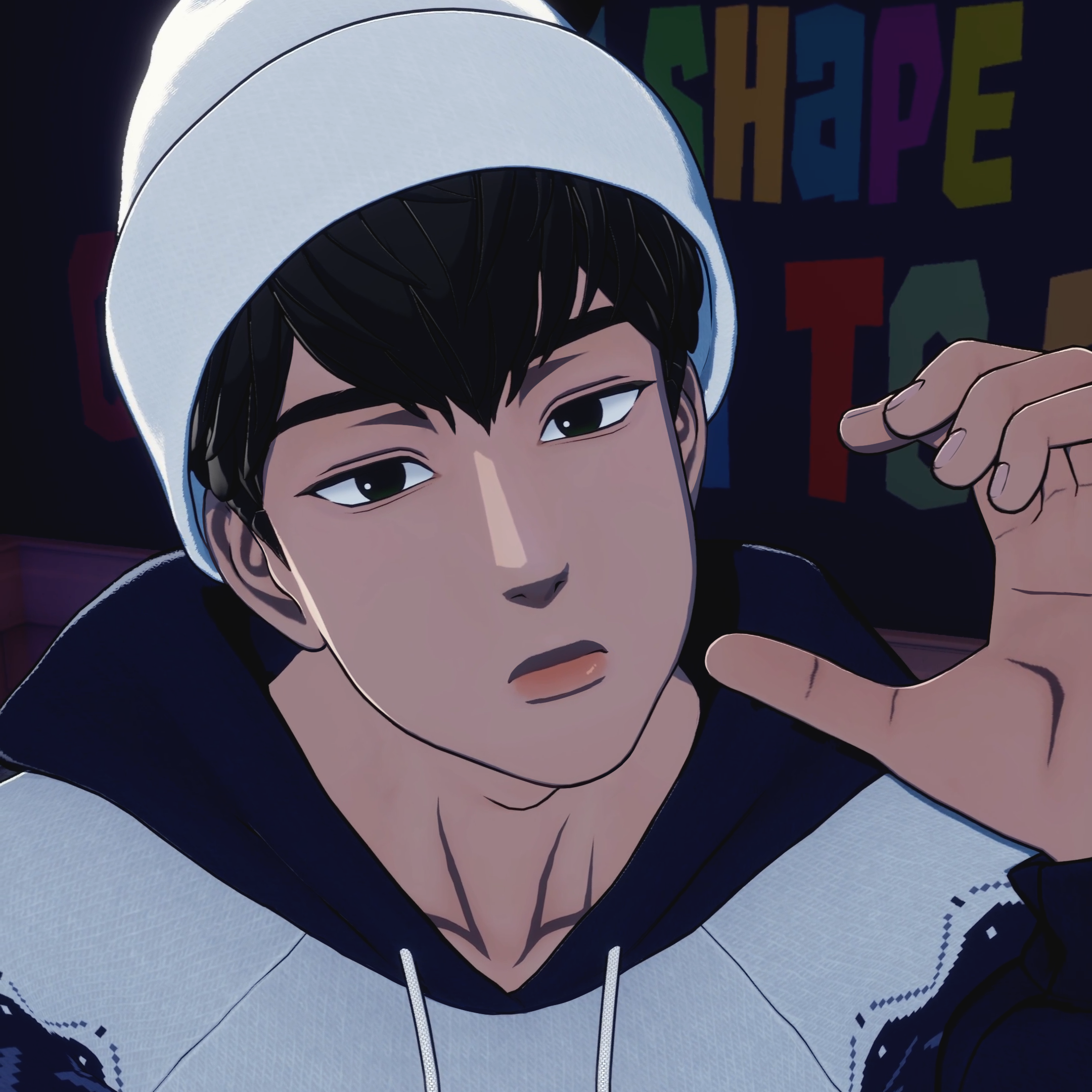 A moment captured by Hamin (PLAVE)'s fan