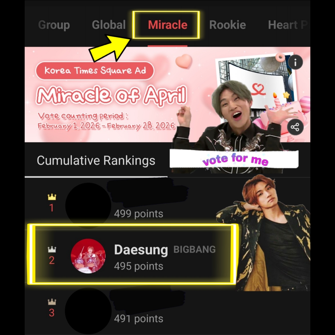 Hot post catching attention from 빅뱅's fandom