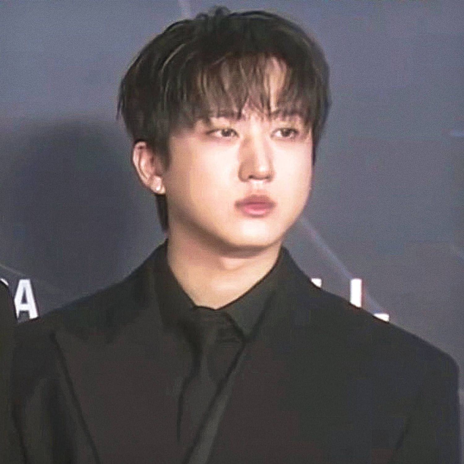 A moment captured by Changbin (Stray Kids)'s fan