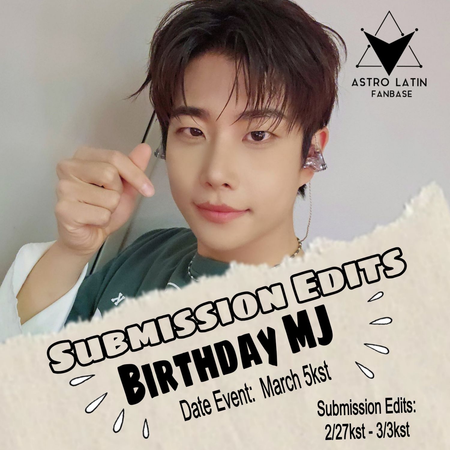 A moment captured by ASTRO's fan