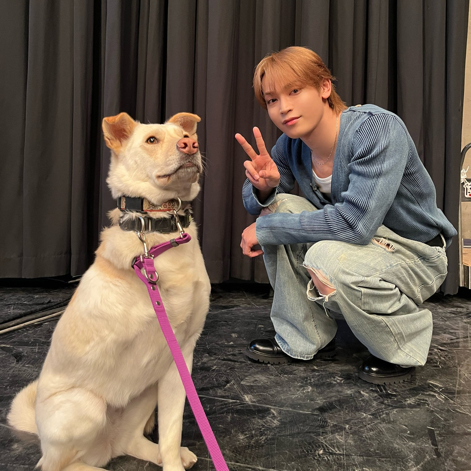 Behind-the-scenes cut of Yonashiro Sho (JO1)