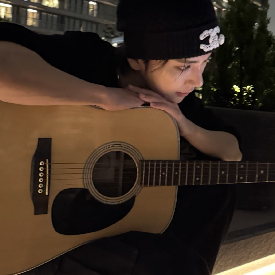 A moment captured by Joshua (SEVENTEEN)'s fan