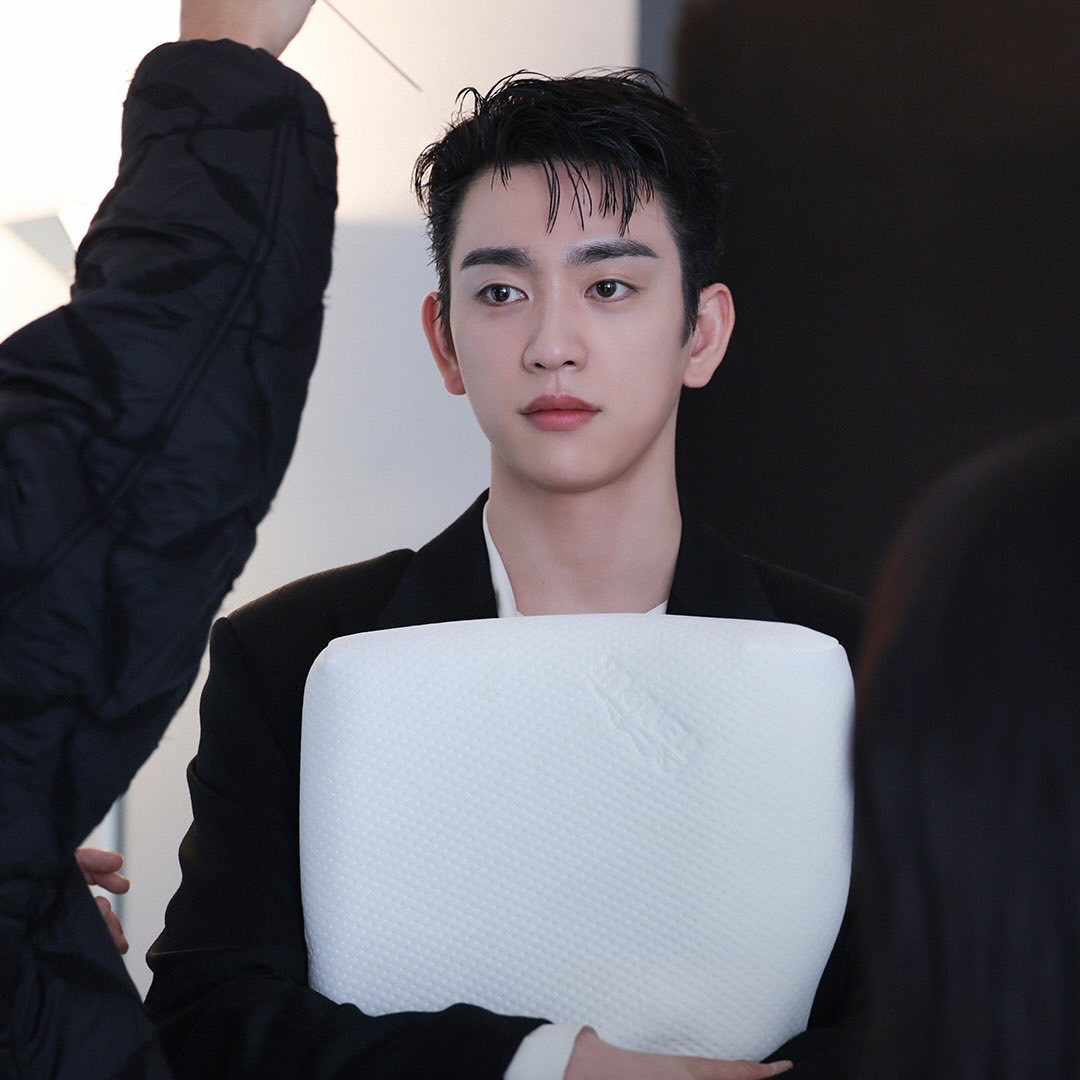 Recent activity shot of Jinyoung (GOT7)