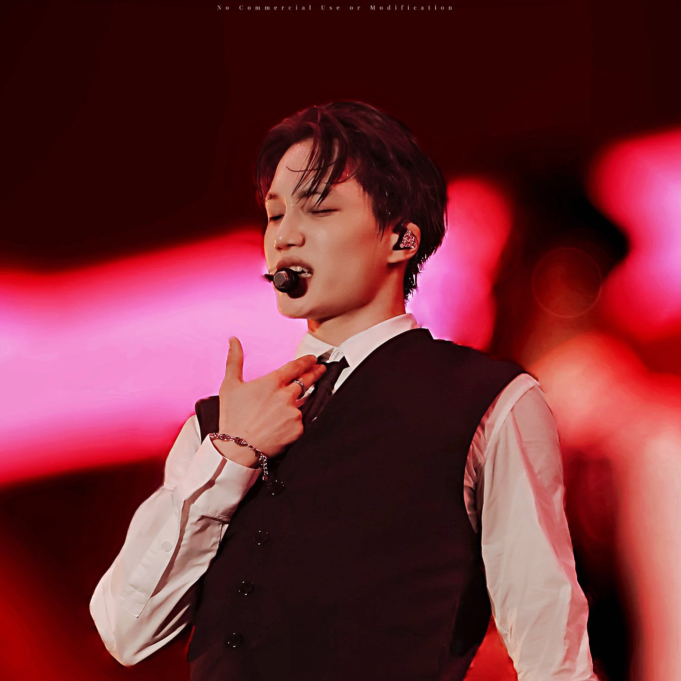 A moment captured by Kai (EXO)'s fan