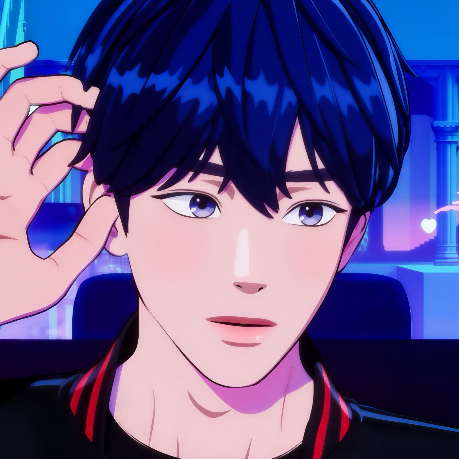 A moment captured by Yejun (PLAVE)'s fan