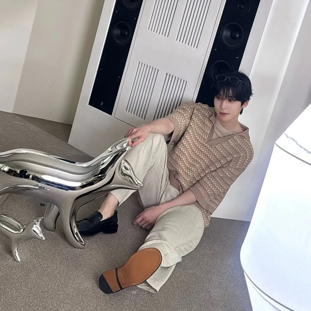 Recent activity shot of Yunho (ATEEZ)