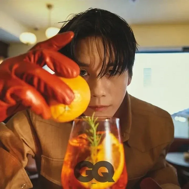 옹성우의 비하인드 컷