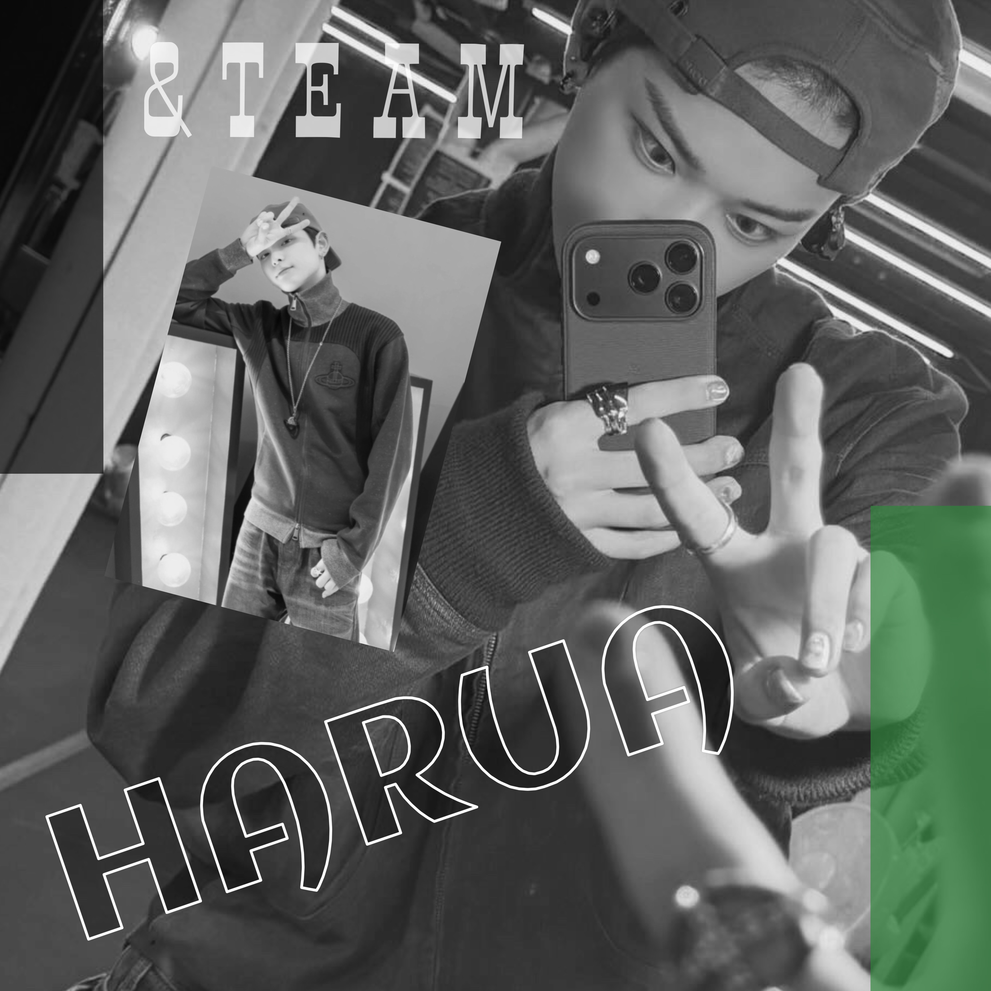 Behind-the-scenes cut of Harua (&TEAM)