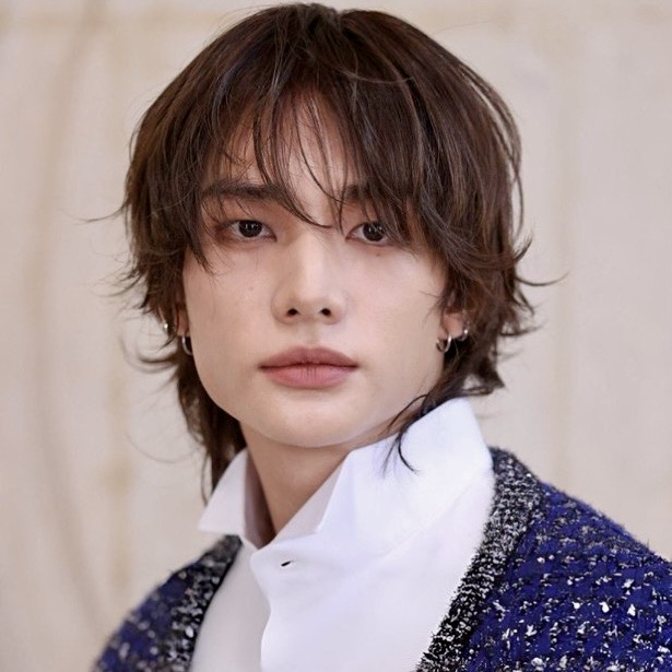 Recent activity shot of Hyunjin (Stray Kids)