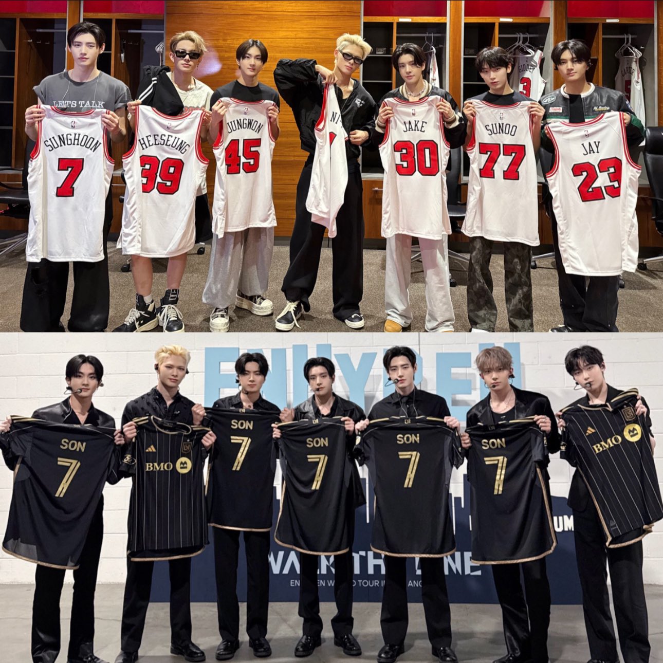 ENHYPEN의 비하인드 컷