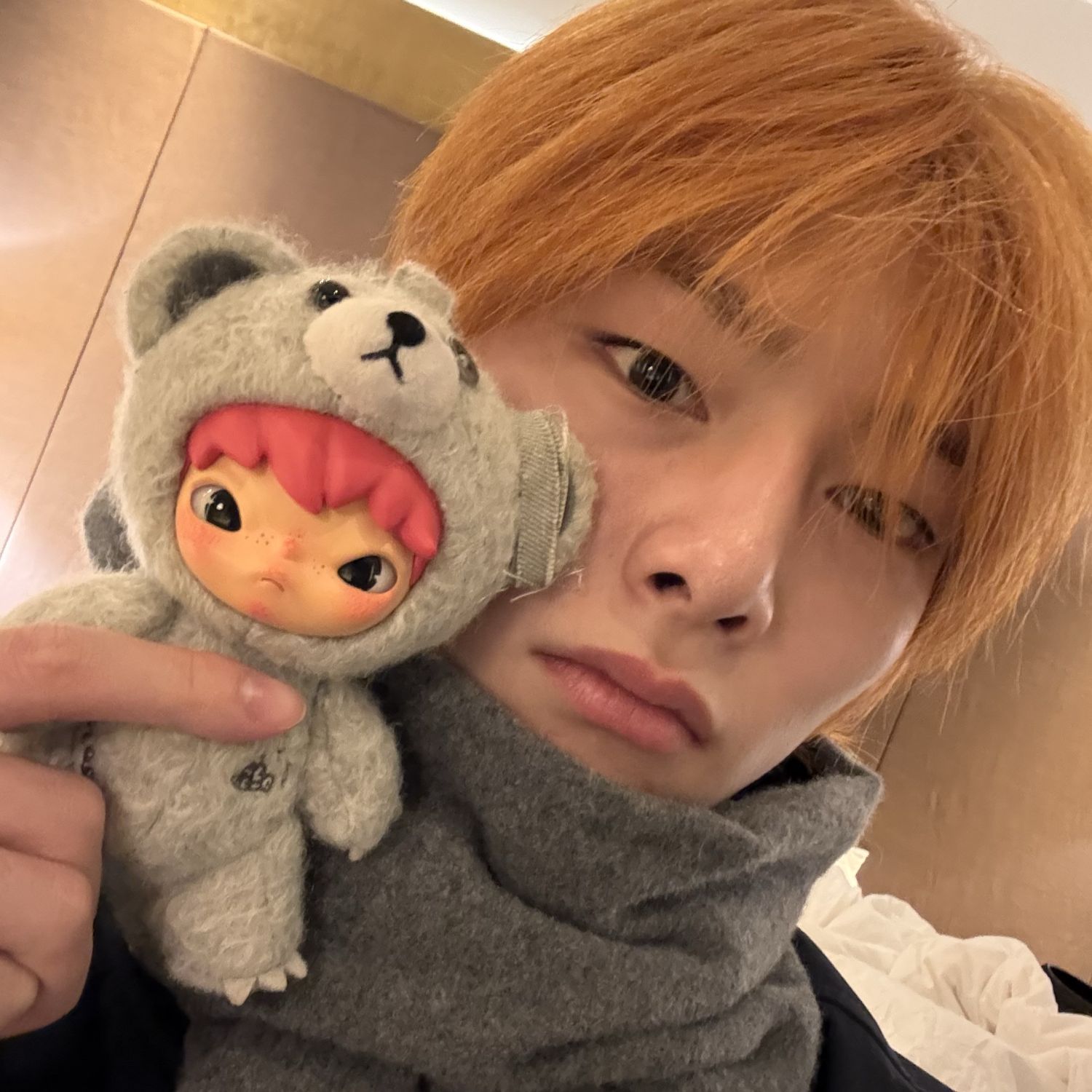 A moment captured by I.N (Stray Kids)'s fan