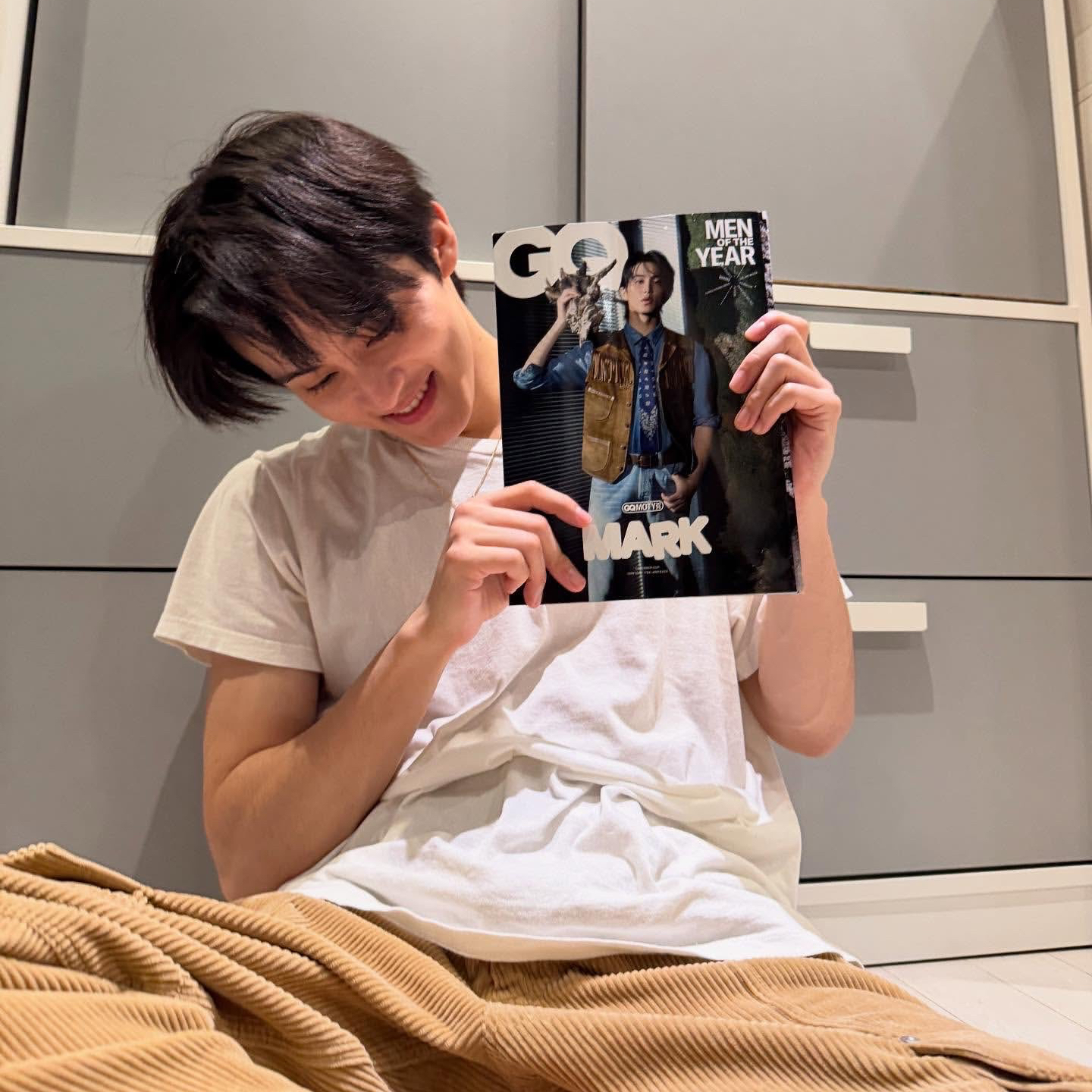 Recent activity shot of Mark (NCT 127, NCT DREAM)