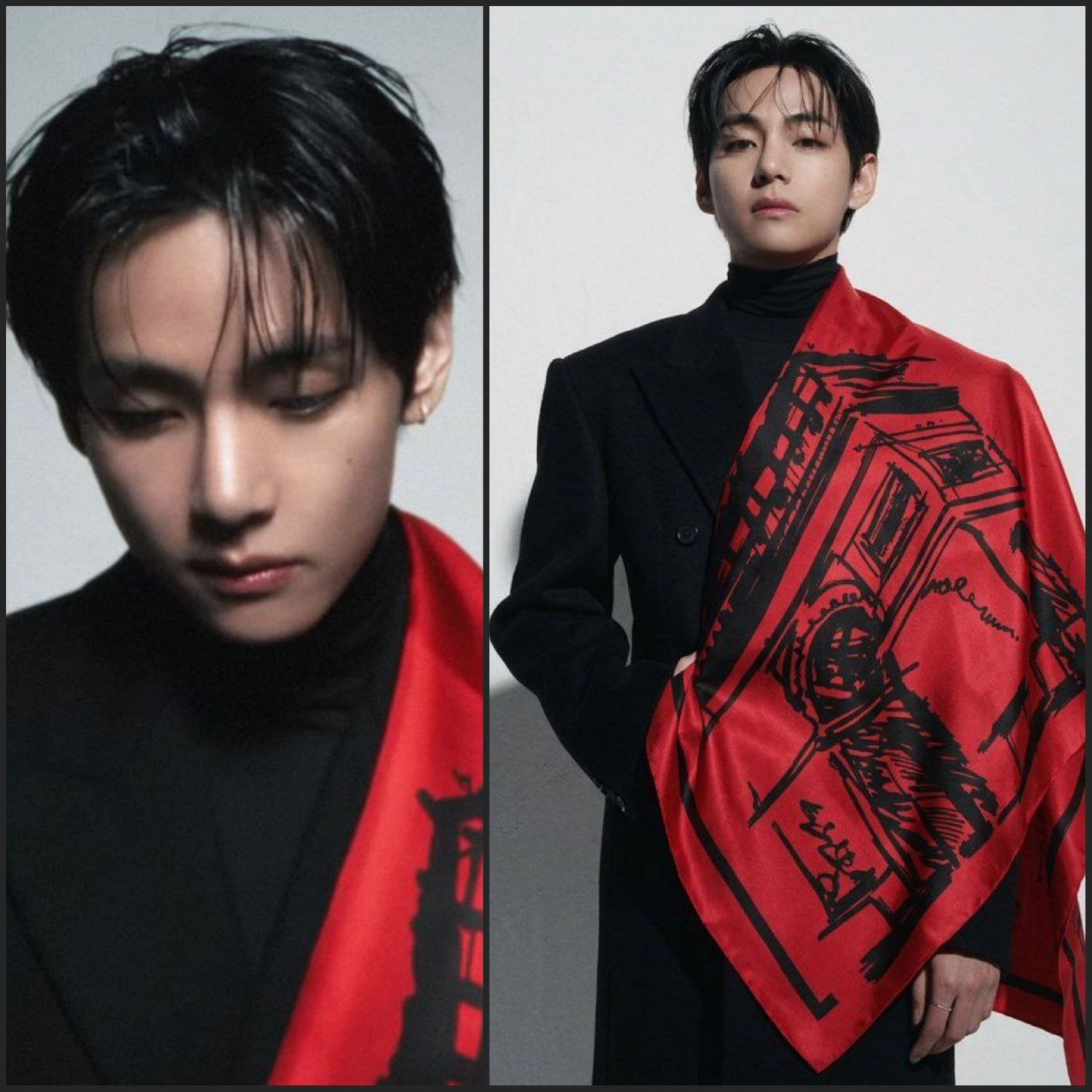 Behind-the-scenes cut of V (BTS)