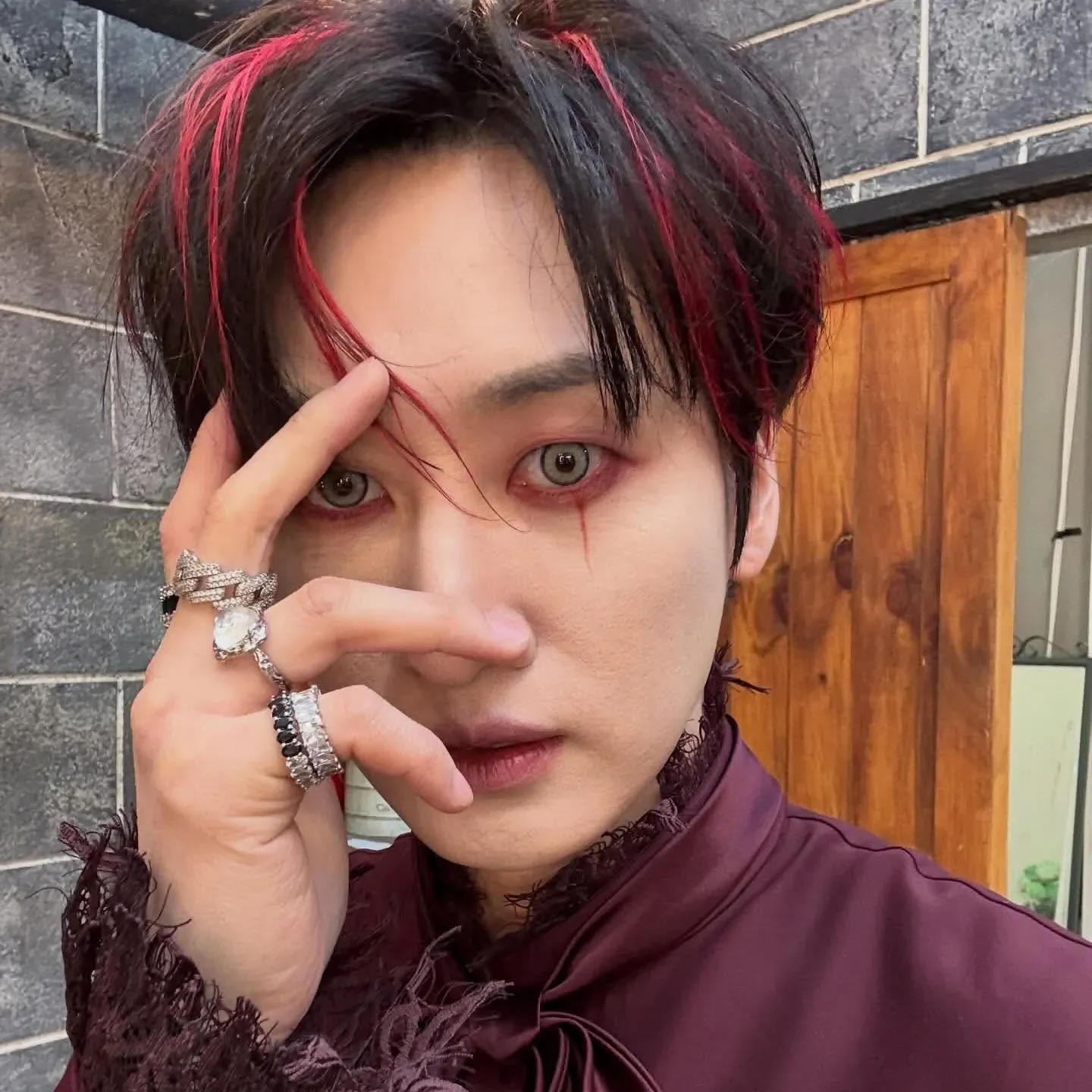 A moment captured by Eunhyuk (Super Junior)'s fan