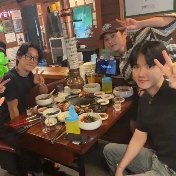 Recent activity shot of Chen (EXO)