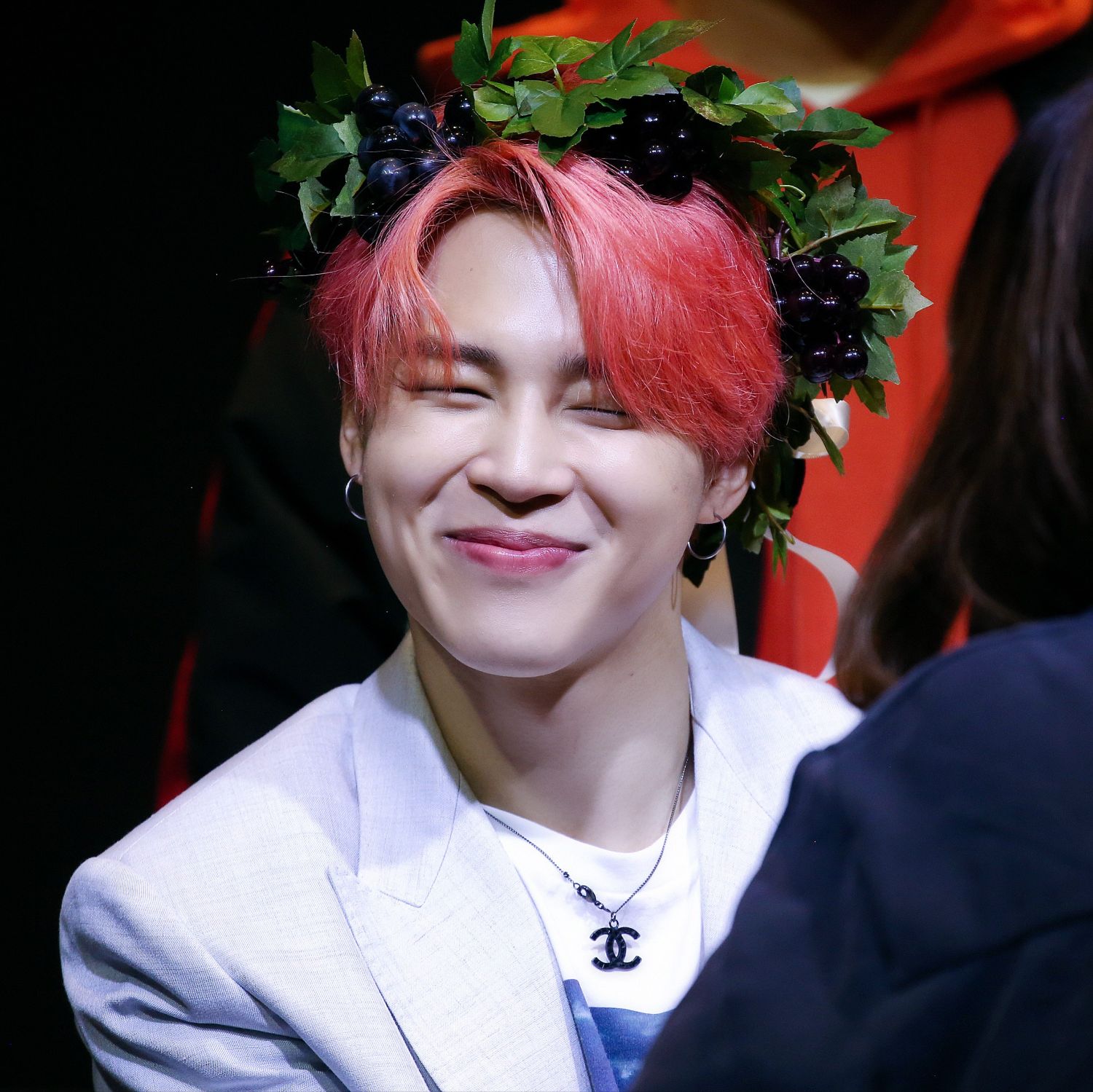 Recent activity shot of Jimin (BTS)