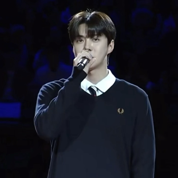 Recent activity shot of Sehun (EXO)