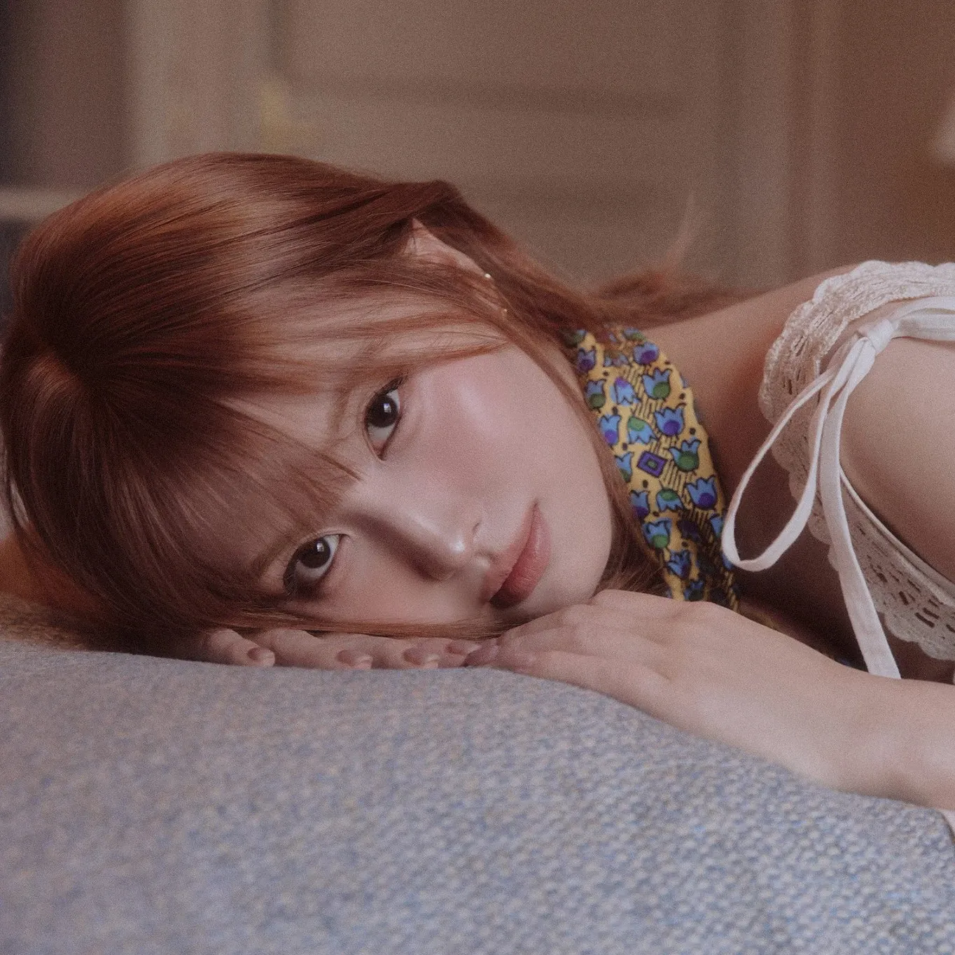 Potret di balik layar Momo (TWICE)