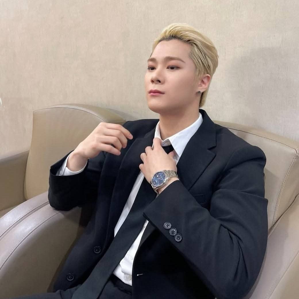 Recent activity shot of Moonbin (ASTRO)