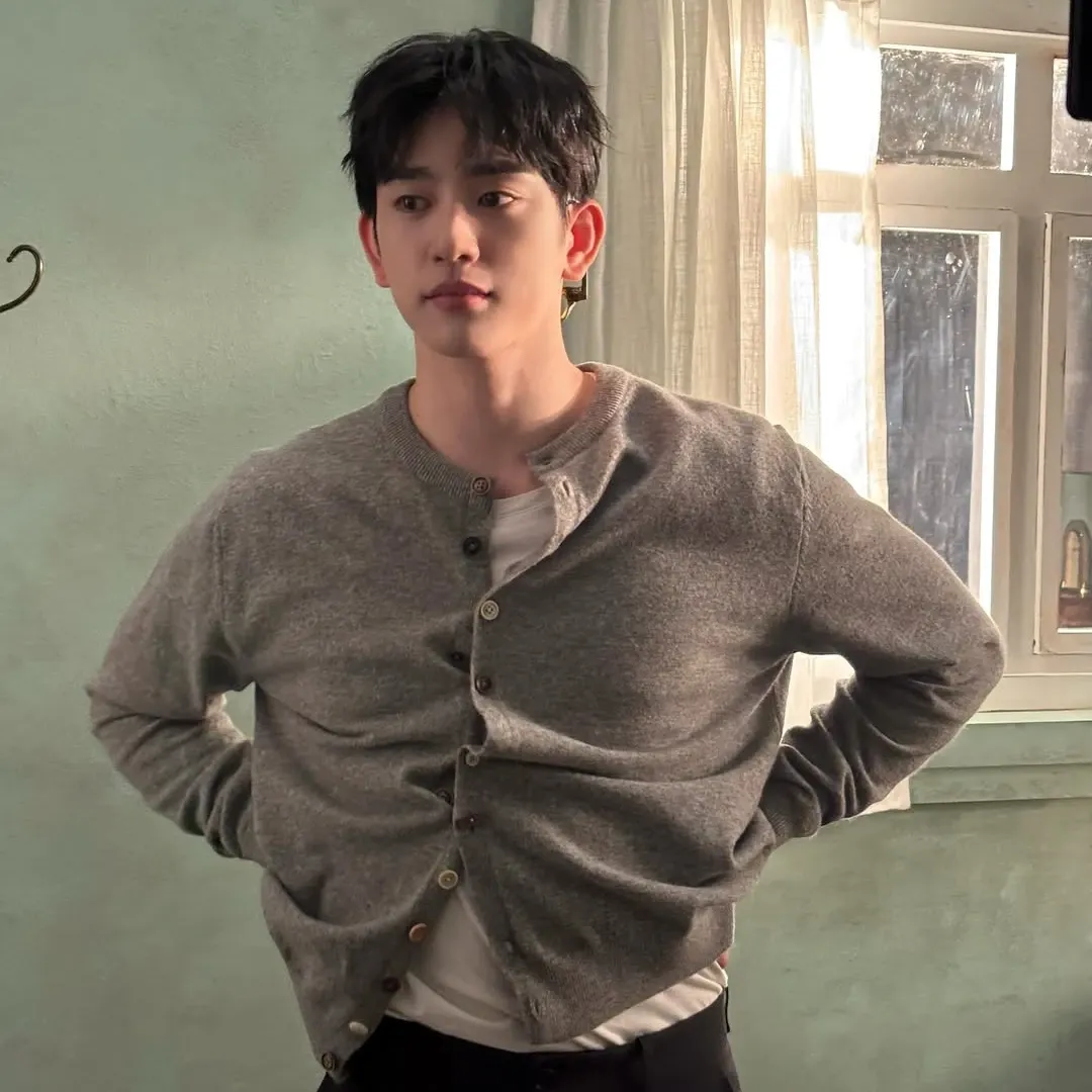 Recent activity shot of Jinyoung (GOT7)