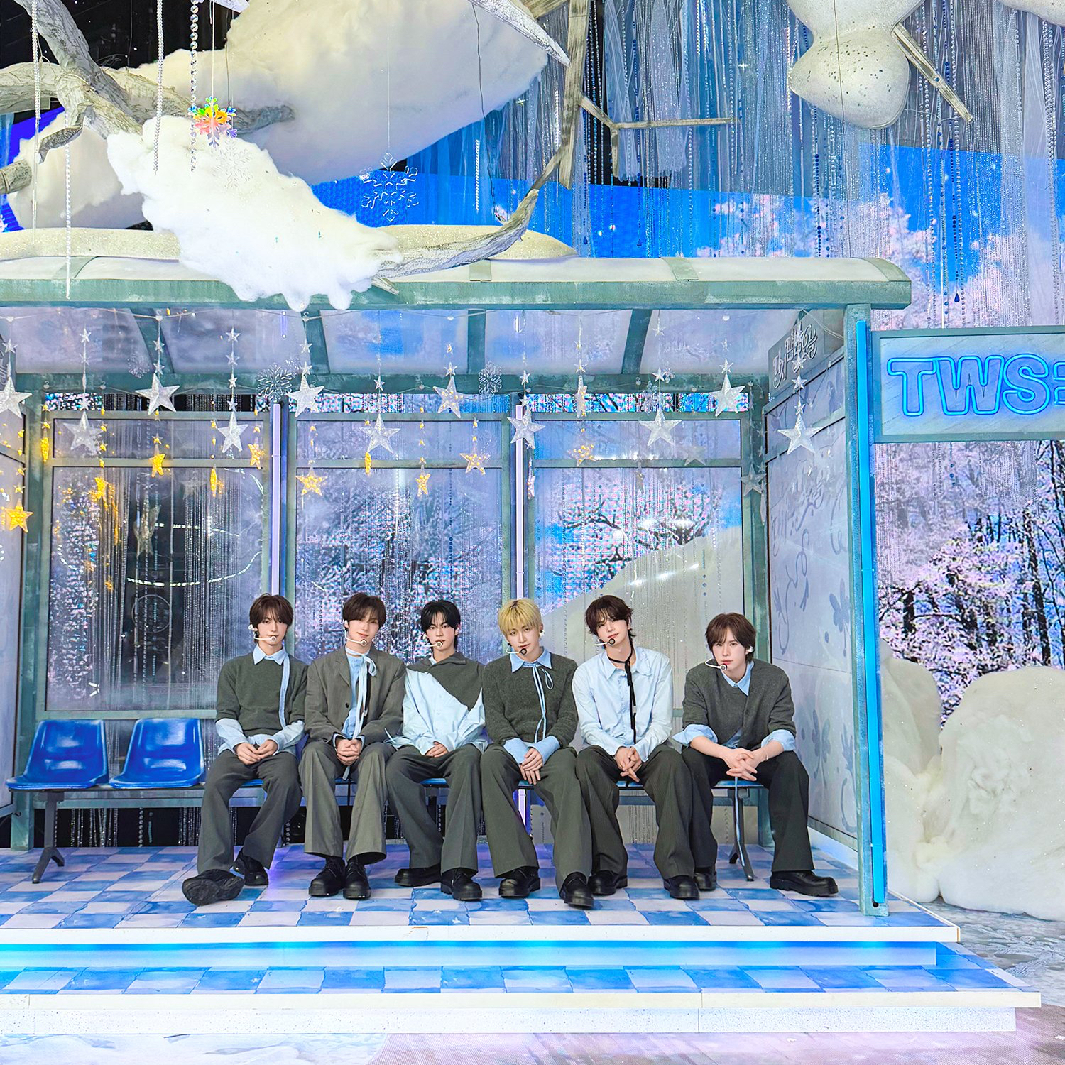 A moment captured by TWS's fan