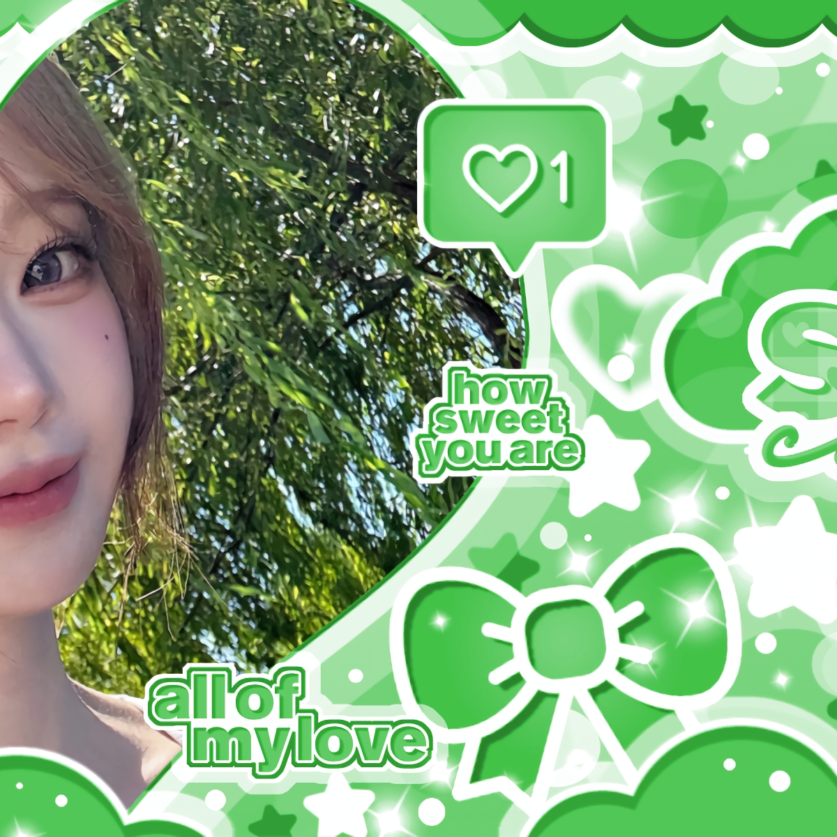 Recent activity shot of Magenta (QWER)