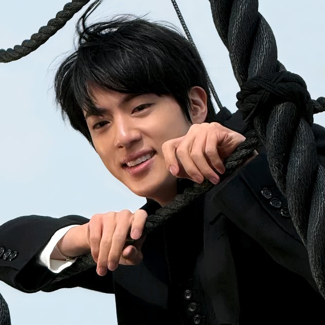 Recent activity shot of Jin (BTS)