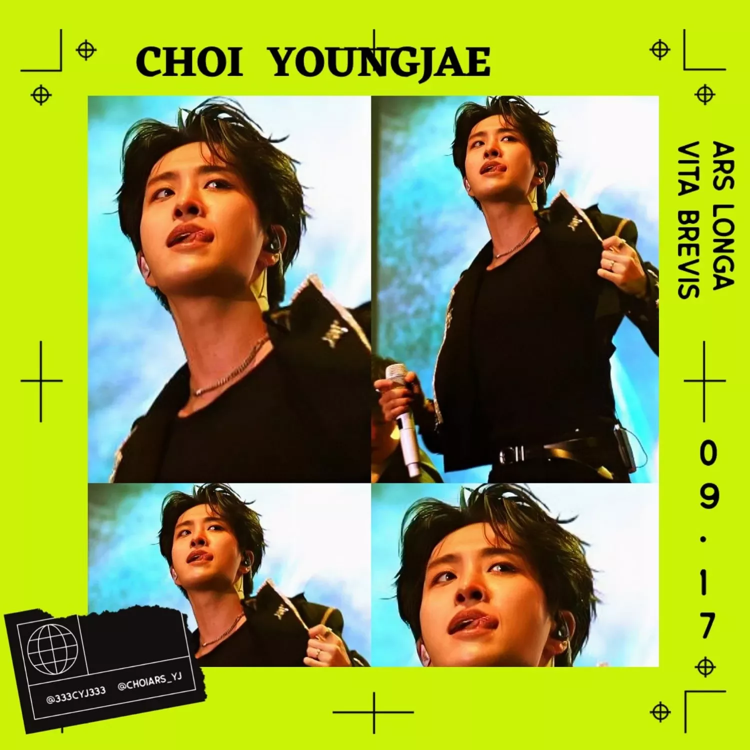 Recent activity shot of Youngjae (GOT7)