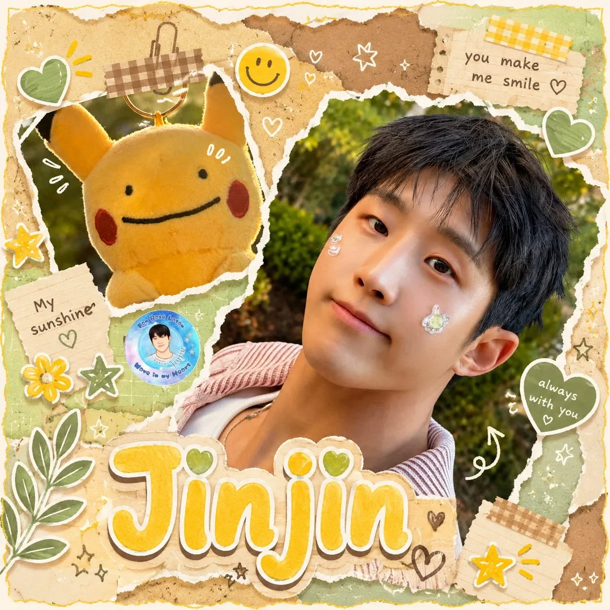 A moment captured by Jinjin (ASTRO)'s fan
