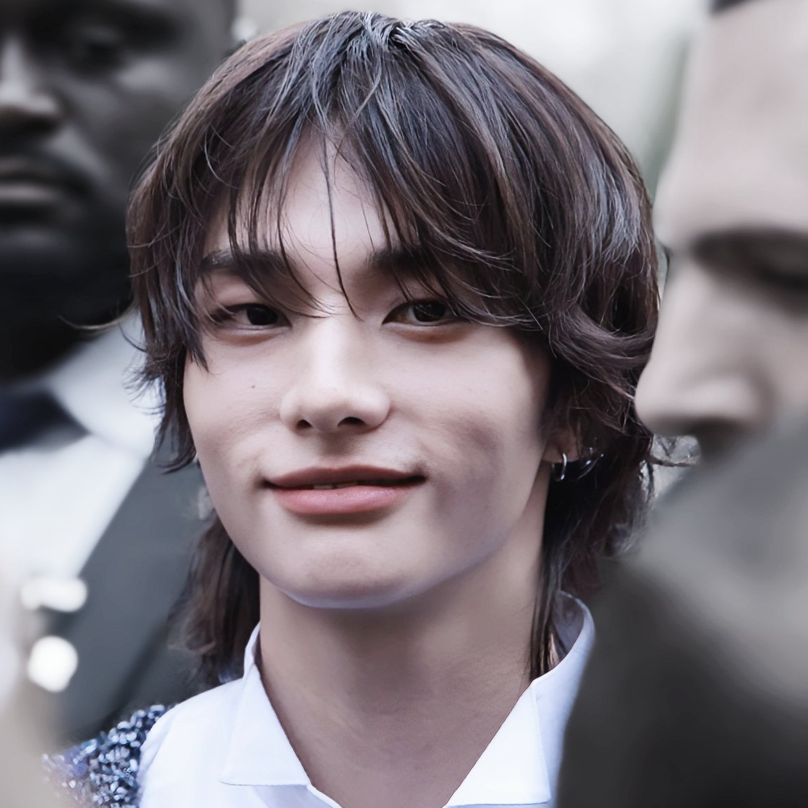 Recent activity shot of Hyunjin (Stray Kids)