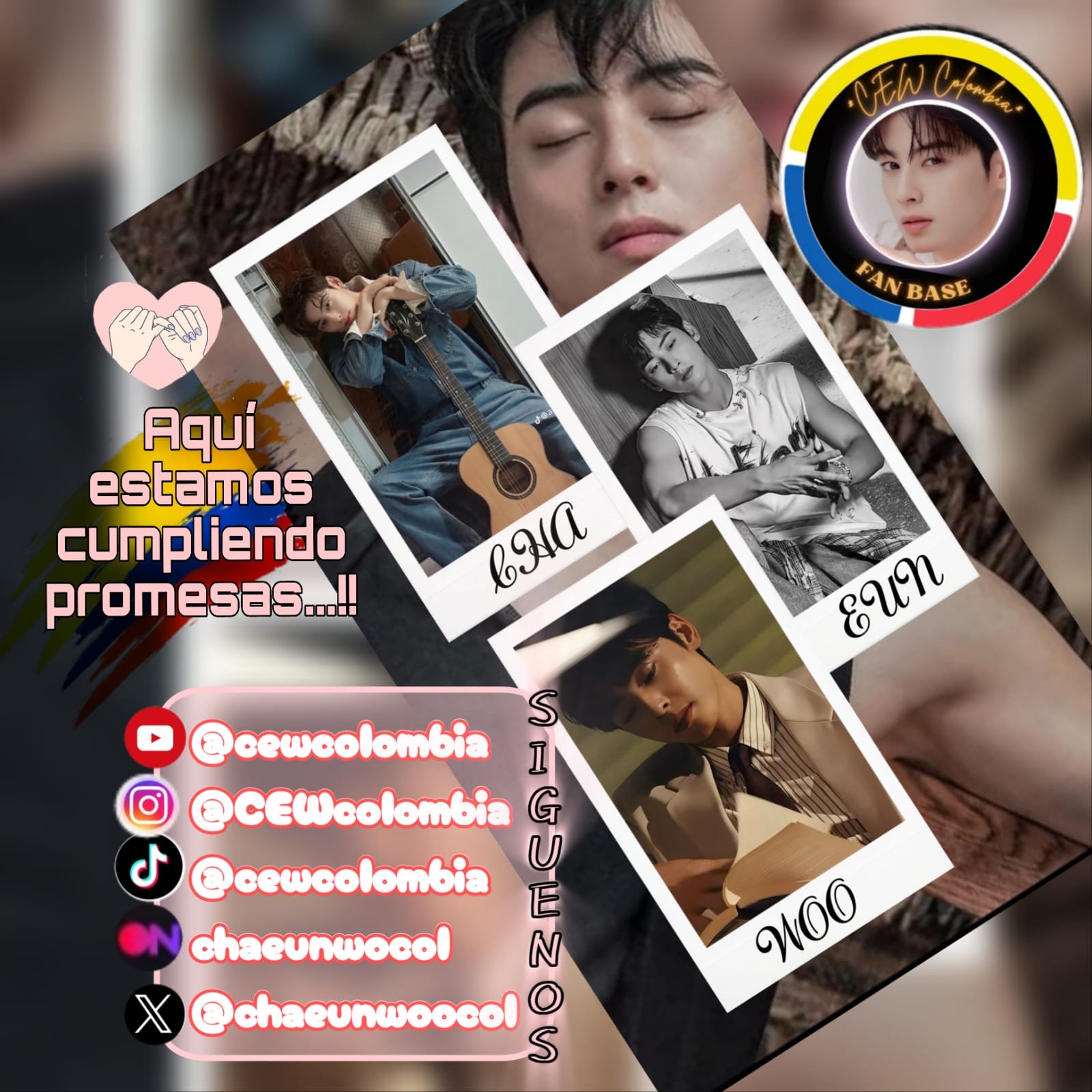 A moment captured by Eunwoo (ASTRO)'s fan