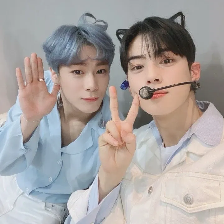 Recent activity shot of Eunwoo (ASTRO)