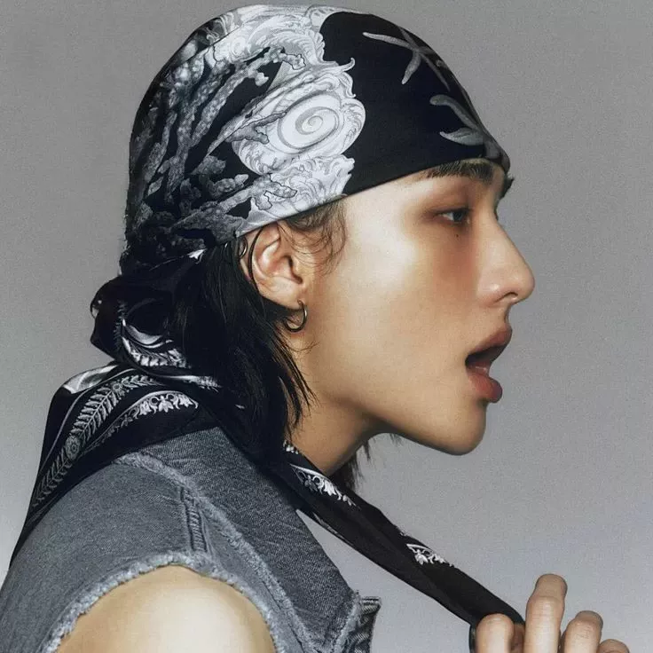 Recent activity shot of Hyunjin (Stray Kids)