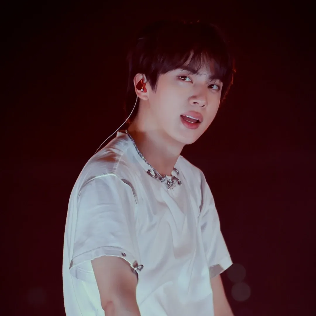 Recent activity shot of Jin (BTS)