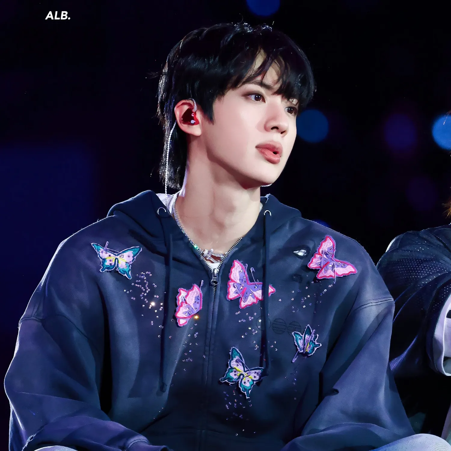 Momen yang diabadikan oleh penggemar Jin (BTS)