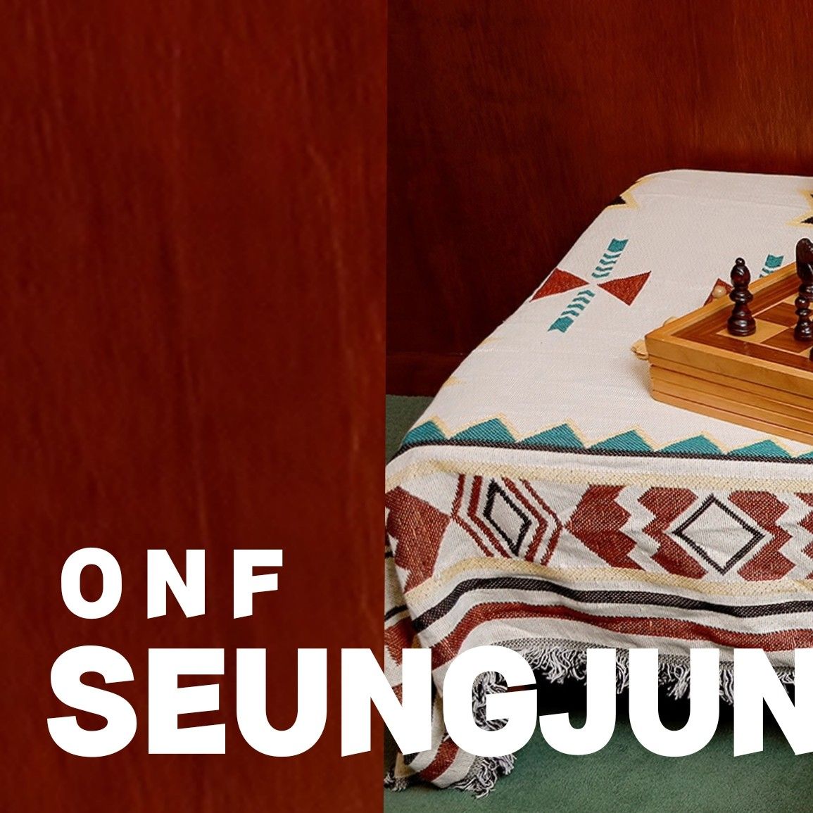 Recent activity shot of Seungjun (ONF)