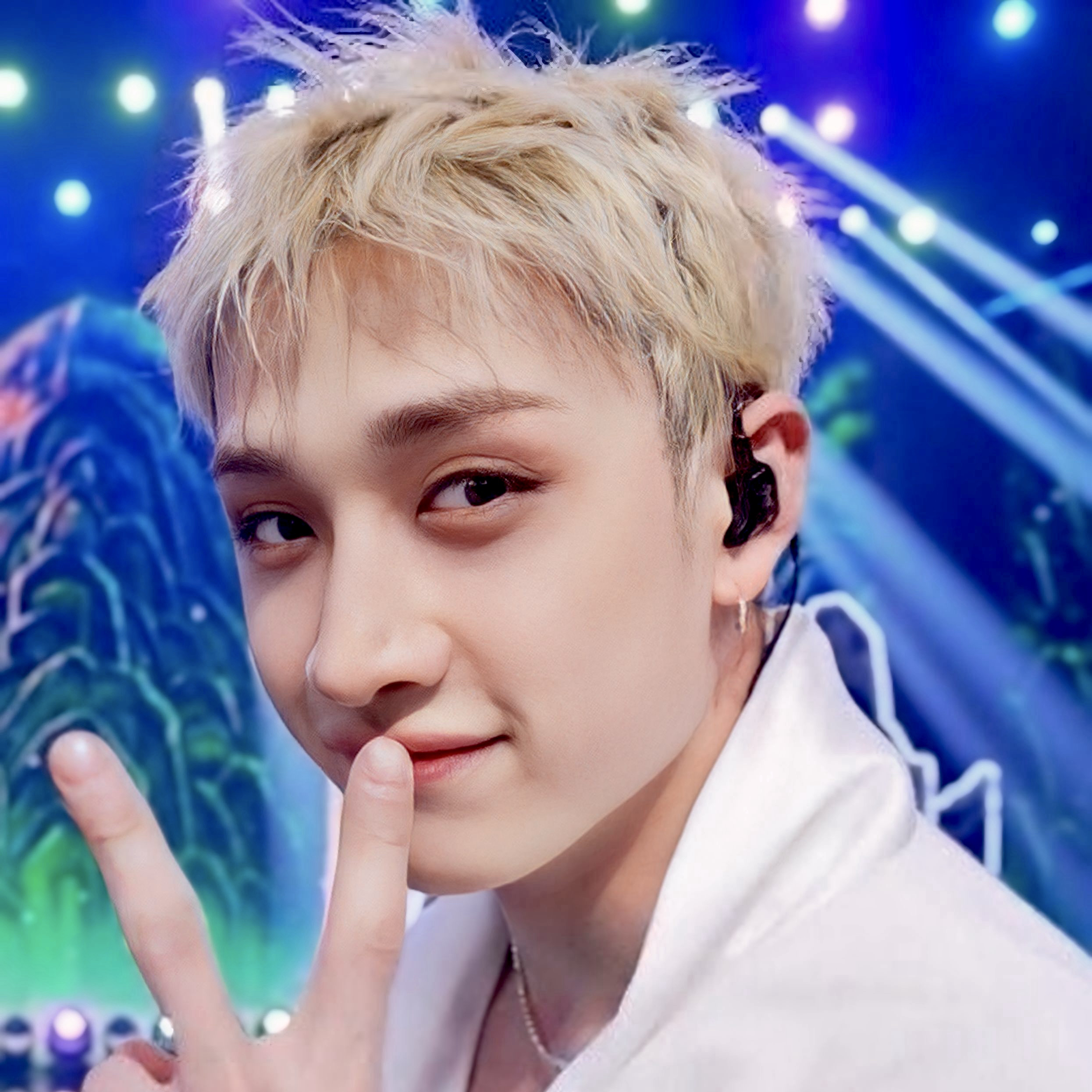 A moment captured by Bang Chan (Stray Kids)'s fan