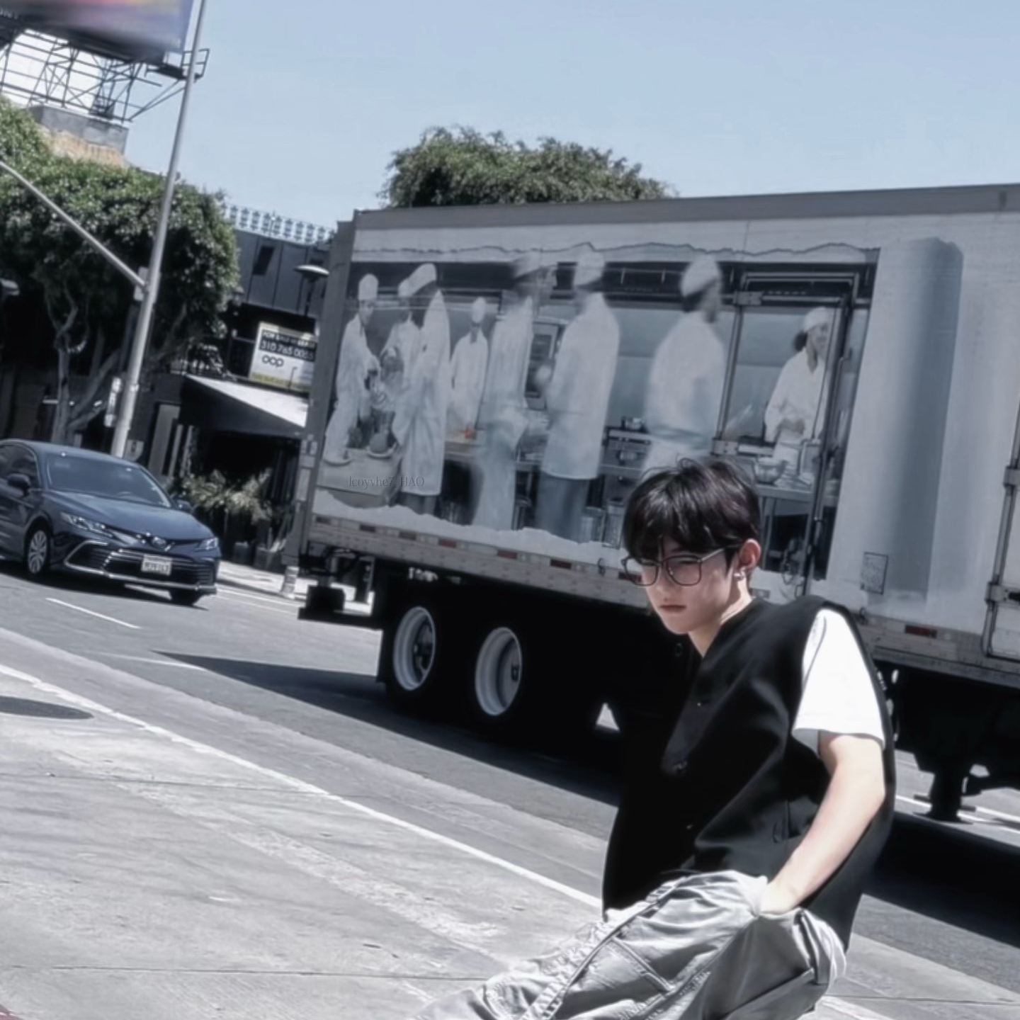 장하오 (제로베이스원)의 비하인드 컷