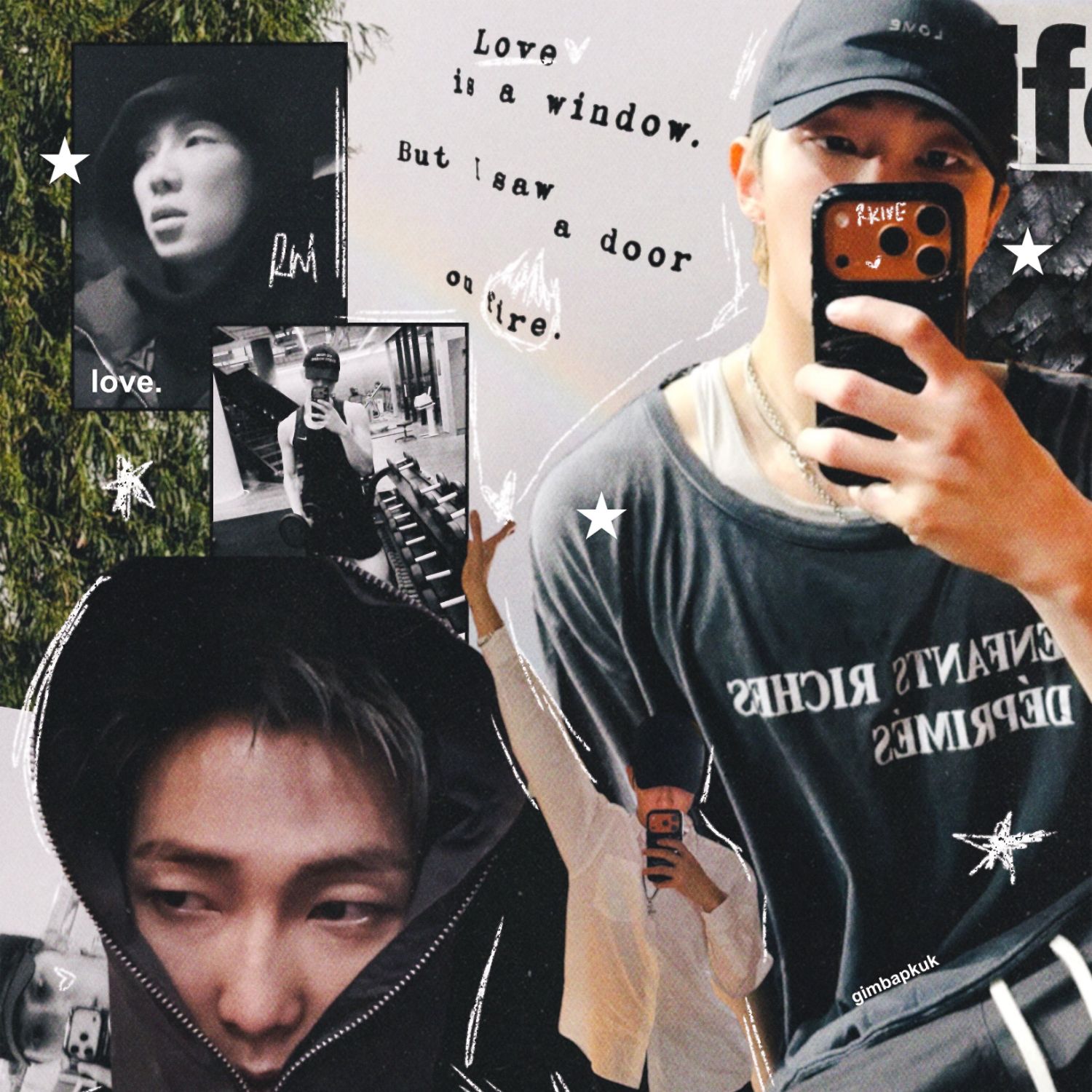 RM (防弹少年团)的幕后花絮